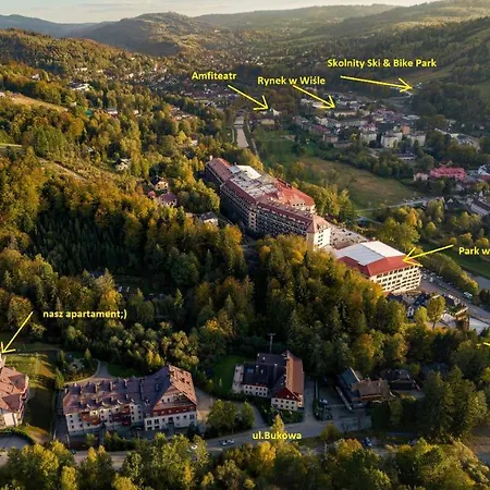 Appartement Na Bukowej Widokowy Z Duzym Tarasem Wisła